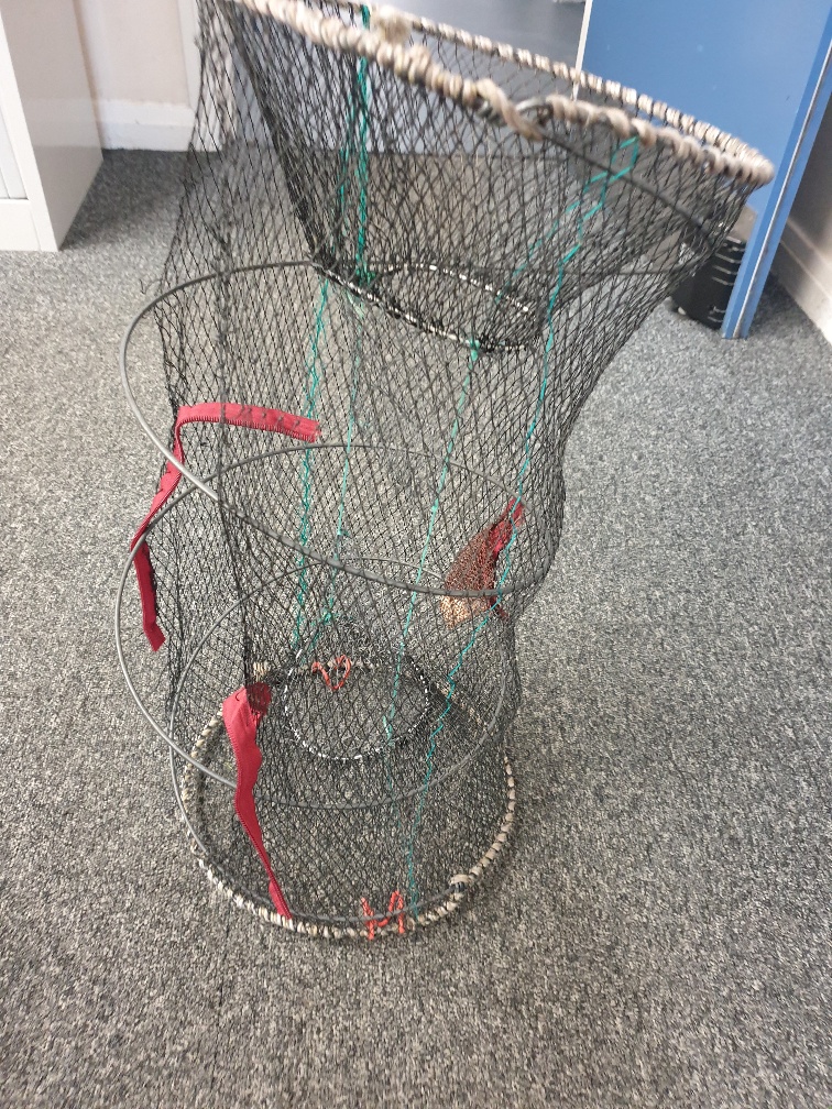 Trap which otter was caught in inc 27 of 28 June