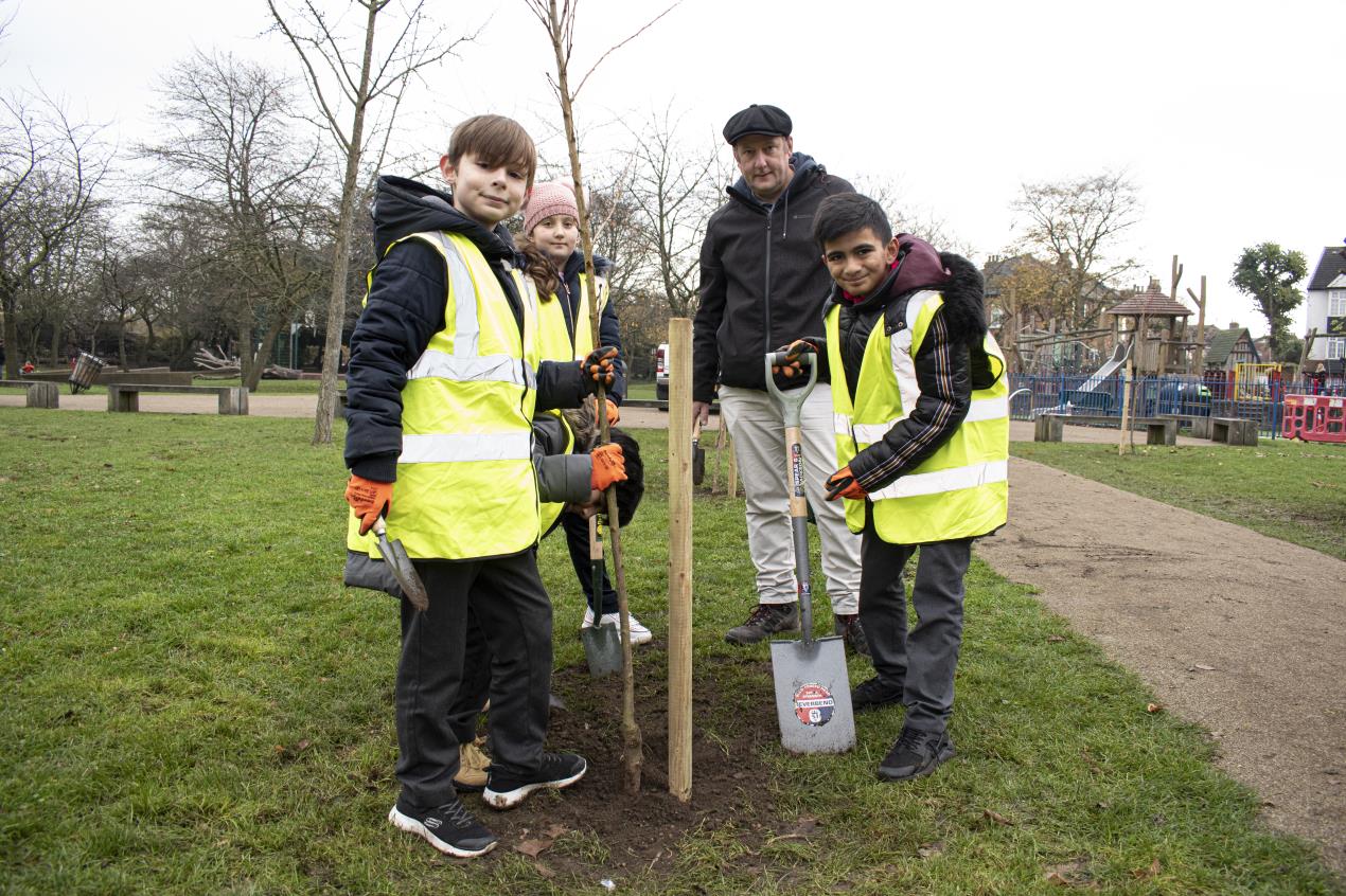 The Great Waltham Forest Tree Giveaway Planting for the future