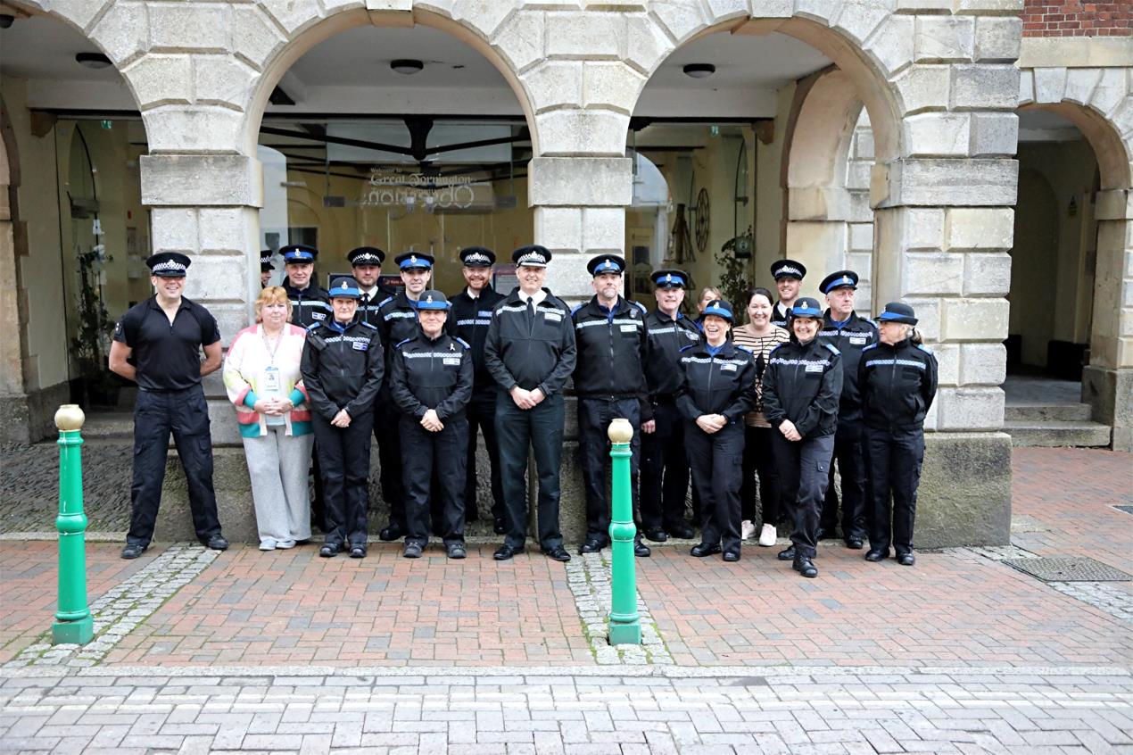 PCSO group shot Torrington 22 Feb 2023