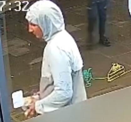 CCTV image of suspect