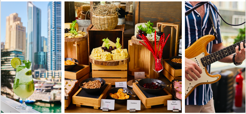 CROWNE PLAZA DUBAI MARINA HAS RE-LAUNCHED ITS MARINA SUNDAY BRUNCH ...